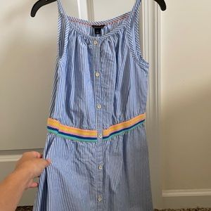 Tommy Hilfiger Blue striped Dress Short